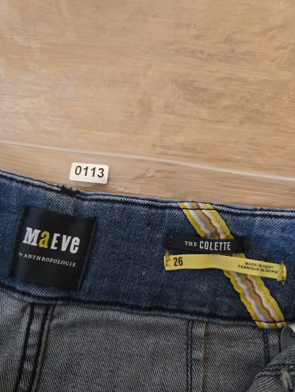 Maeve The Colette Crop High-Rise Wide-Leg Jean 26 Anthropologie Denim - Picture 6 of 13